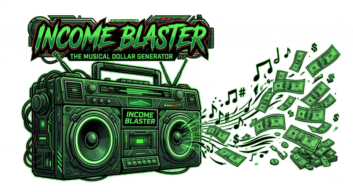 Income Blaster — the musical dollar generator